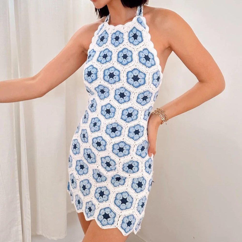 Happy Halter Mini Dress - Show Me Your MUMU Brand NWT, XS
